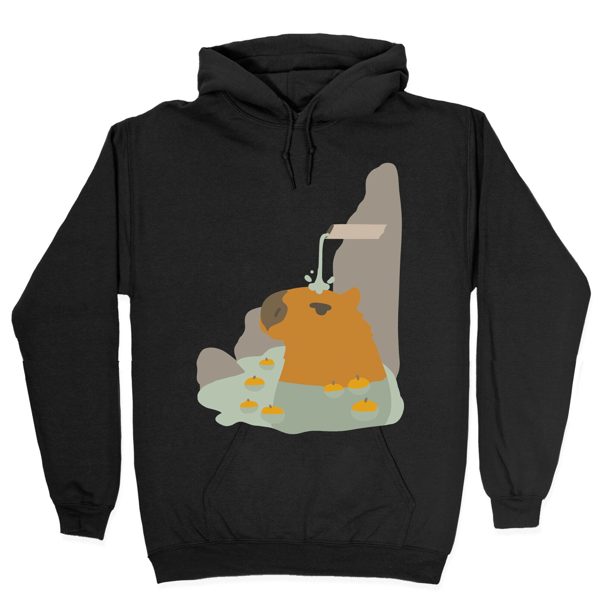 Capybara Hot Spring Hoodie
